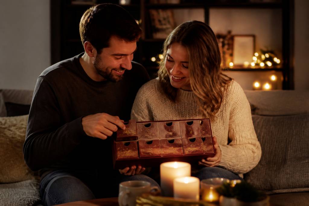 Calendrier de l'avent couple : idées cadeaux et surprises à partager à deux
