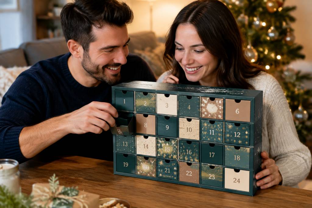 Calendrier de l avent pour deux : les meilleures idées pour partager chaque jour une surprise rengaine
